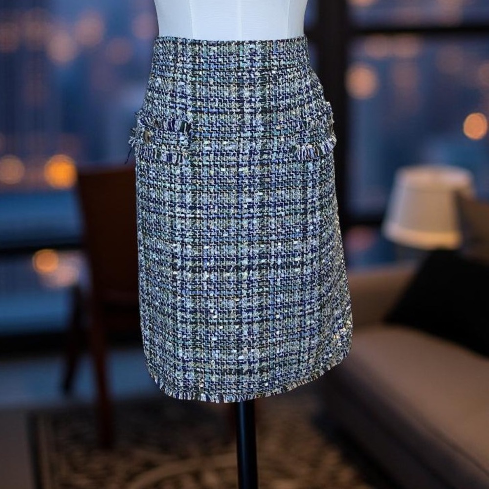 Ann Taylor Tweed Skirt 10
